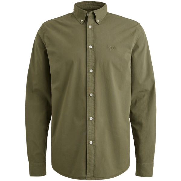 PME LEGEND Langarm Hemd dusty olive PSI000044-6414