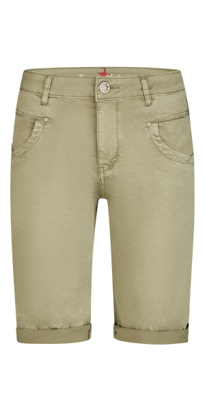 BUENA VISTA ANNA C SHORT aloe 888 B5861 4003.7143 - Stretch Twill