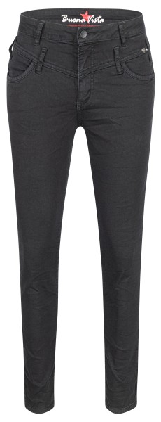 BUENA VISTA FLORIDA CROPPED black 2508 B5912 601.014 - Cozy Denim