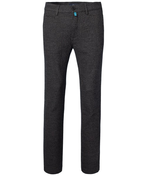 PIERRE CARDIN LYON grey structured chino 33747 4816.82 - TRAVEL COMFORT