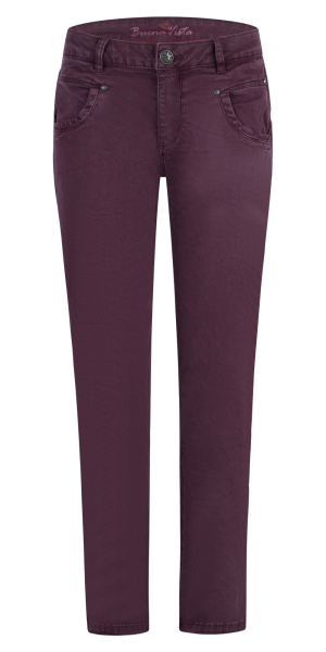 BUENA VISTA ANNA C dark berry 2410 B5889 4141.1347 - Stretch Twill