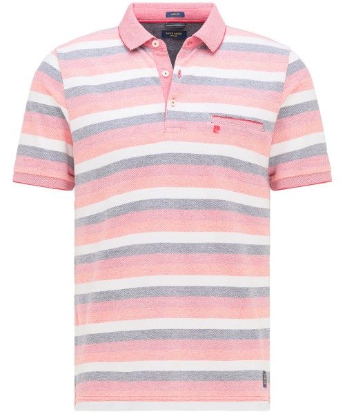 PIERRE CARDIN POLOSHIRT Kentkragen tomato 52384 11256.5059 - AIRTOUCH